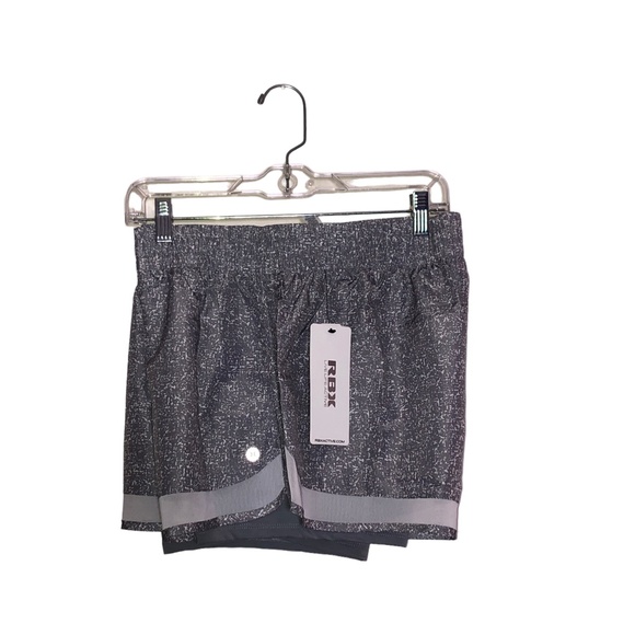 RBX Active Grey Pull On Elastic Waist Shorts Size Large-NWT - Picture 5 of 10